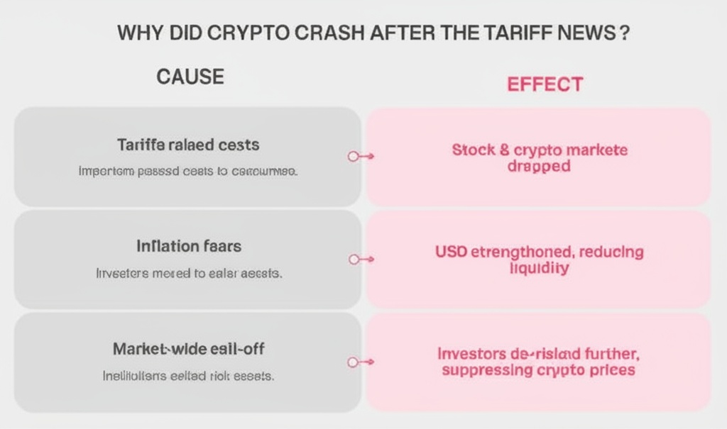 tariff crypto crash
