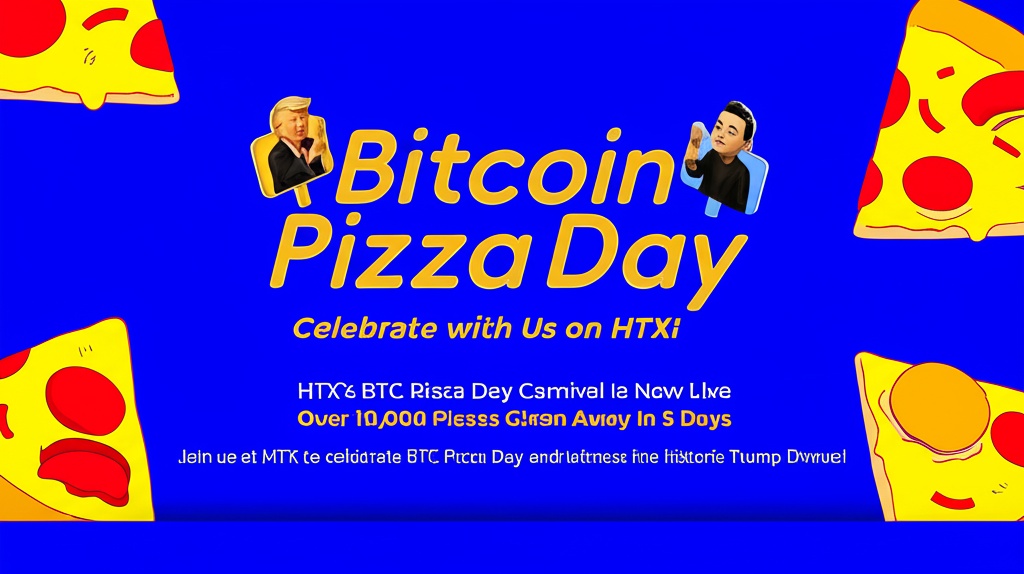 Bitcoin Pizza Day Meets Trump Dinner: HTX Unveils One Million USDT in Rewards!